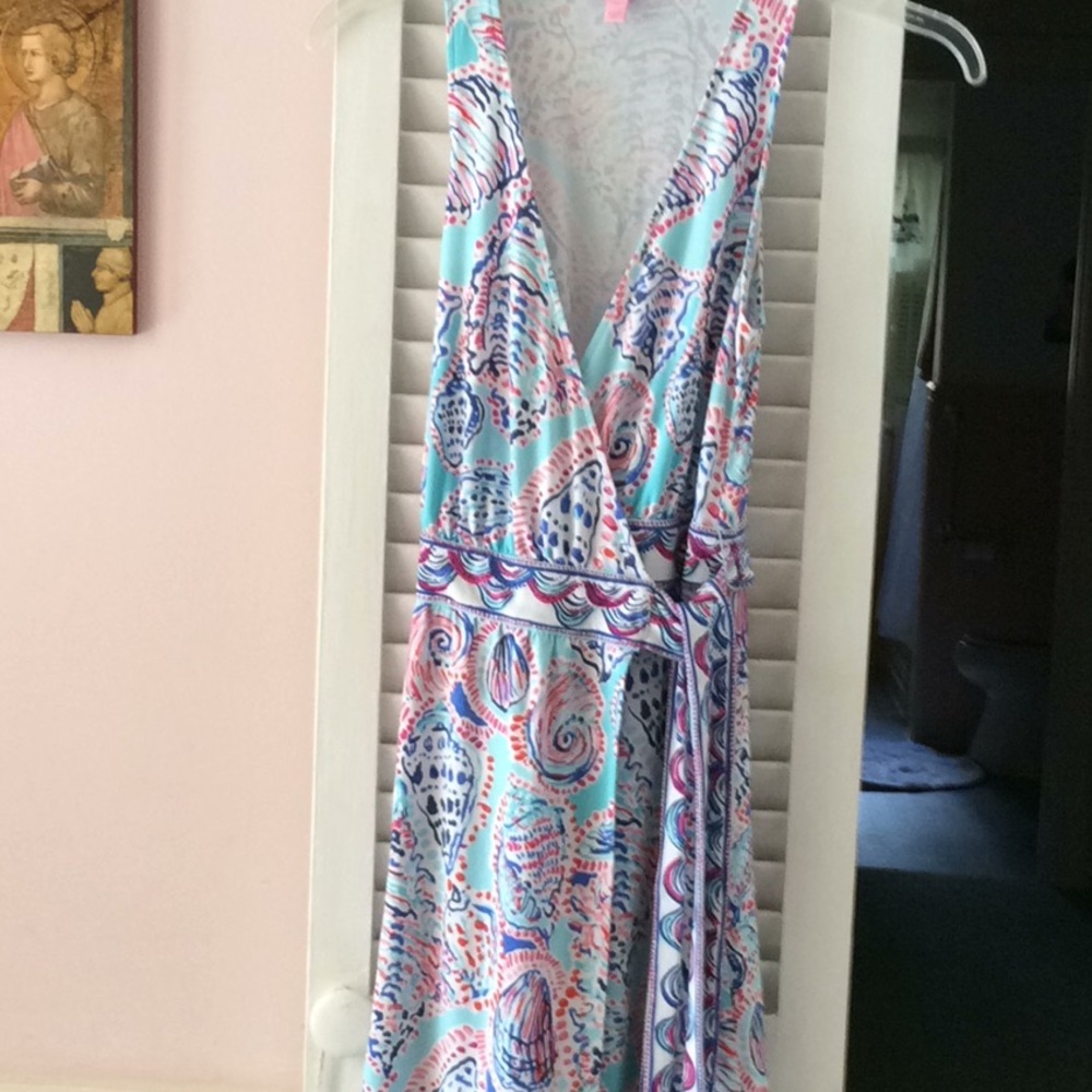 Lilly wrap dress! VGUC!